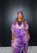 ONE SIZE PURPLE LIGHT WEIGHT BUBU DRESS